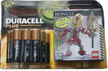 LEGO Gold Good Guy - looking Right (Duracell 12 pack AA) {Turaga Lhikan} set