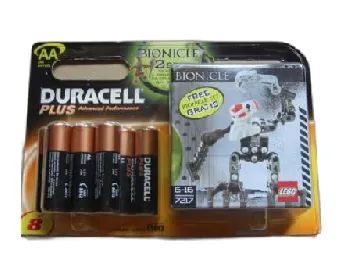 LEGO Braca (Duracell 8 pack AA battery promotion) set