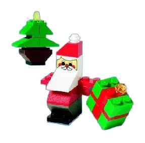 LEGO Santa, Tree, and Present set
