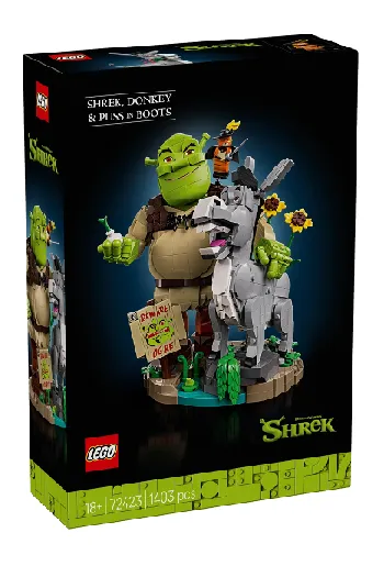 LEGO Shrek, Donkey & Puss in Boots set
