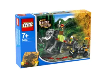 LEGO Elephant Caravan set