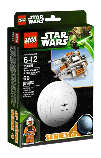 LEGO Snowspeeder & Planet Hoth set