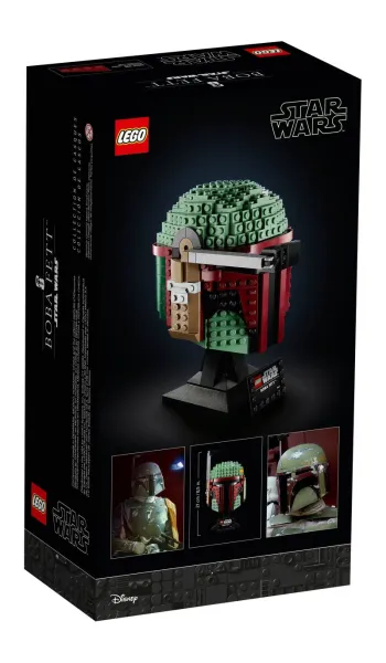 Back of LEGO Boba Fett set box