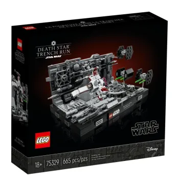 LEGO Death Star Trench Run Diorama set