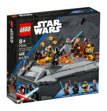 LEGO Obi-Wan Kenobi vs Darth Vader set