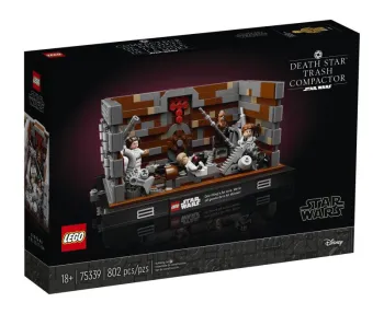 LEGO Death Star Trash Compactor Diorama set