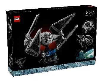 Back of LEGO TIE Interceptor set box