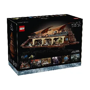 Back of LEGO Jabba's Sail Barge set box