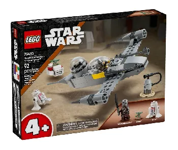 LEGO Mando and Grogu's N-1 Starfighter set