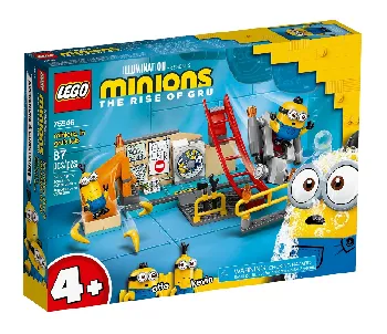 LEGO Minions in Gru's Lab set