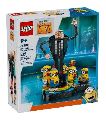 LEGO Brick-Built Gru and Minions  set