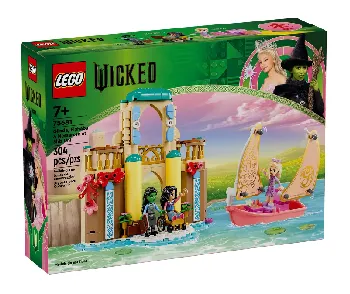 LEGO Glinda, Elphaba & Nessarose at Shiz Uni set