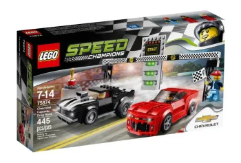 LEGO Chevrolet Camaro Drag Race set