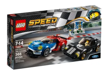 LEGO 2016 Ford GT & 1966 Ford GT40 set