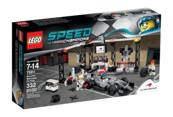LEGO McLaren Mercedes Pit Stop set