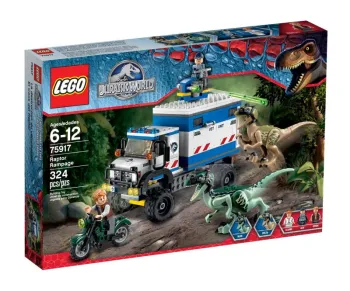 LEGO Raptor Rampage set