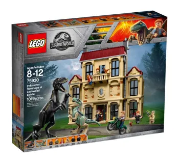 LEGO Indoraptor Rampage at Lockwood set