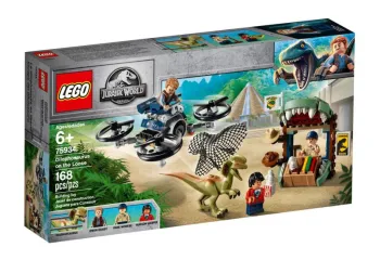 LEGO Dilophosaurus on the Loose set