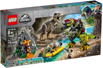 LEGO T. rex vs Dino-Mech Battle set
