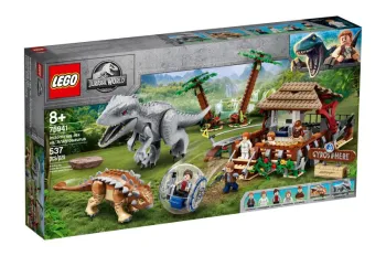 LEGO Indominus rex vs. Ankylosaurus set