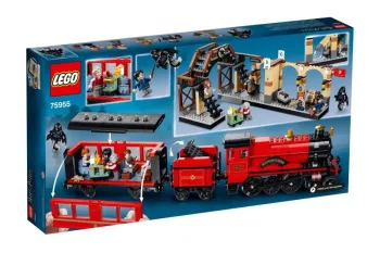 Back of LEGO Hogwarts Express set box