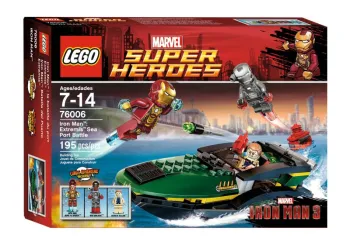 LEGO Iron Man: Extremis Sea Port Battle set