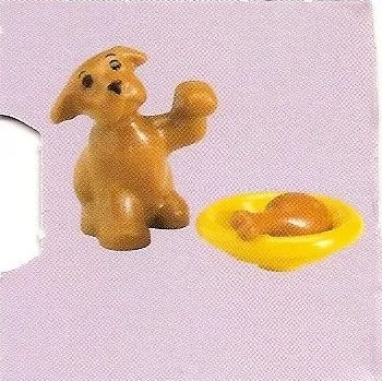 LEGO Advent Calendar 2007, Belville (Day 20) - Dog and Bowl set box