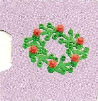LEGO Advent Calendar 2007, Belville (Day 22) - Festive Wreath set box