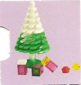 LEGO Advent Calendar 2007, Belville (Day 24) - Christmas Tree and Presents set