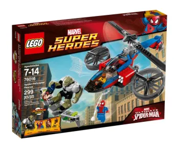 LEGO Spider-Helicopter Rescue set