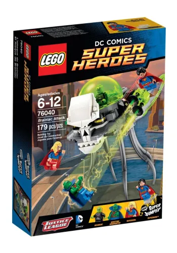 LEGO Brainiac Attack set