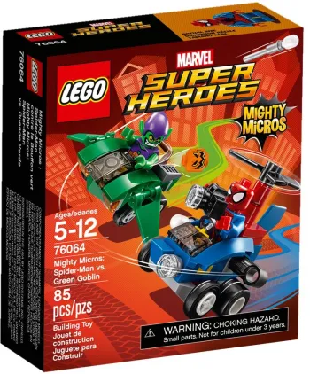 LEGO Mighty Micros: Spider-Man vs. Green Goblin set