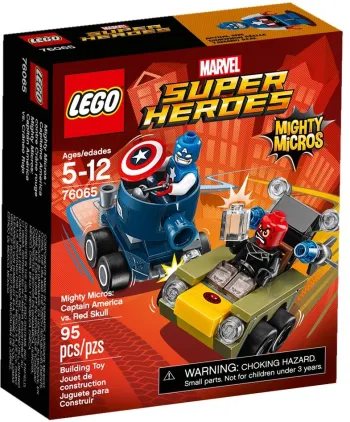 LEGO Mighty Micros: Captain America vs. Red Skull set