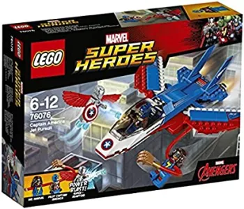 LEGO Captain America Jet Pursuit set