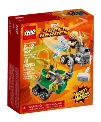 LEGO Mighty Micros: Thor vs. Loki set