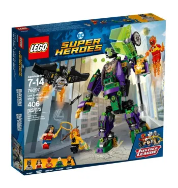 LEGO Lex Luthor Mech Takedown set