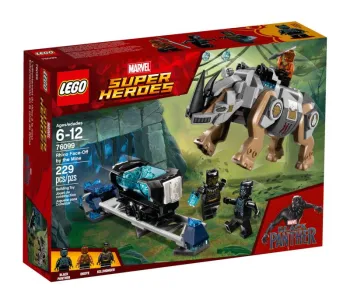 LEGO Rhino Face-Off by the Mine set