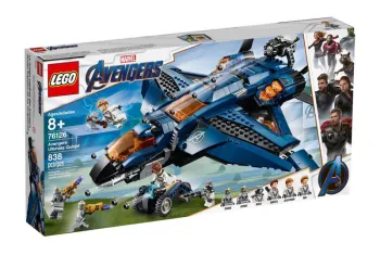 LEGO Avengers Ultimate Quinjet set