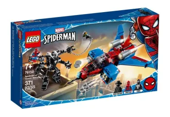 LEGO Spiderjet vs. Venom Mech set