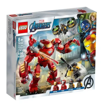 LEGO Iron Man Hulkbuster versus A.I.M. Agent set
