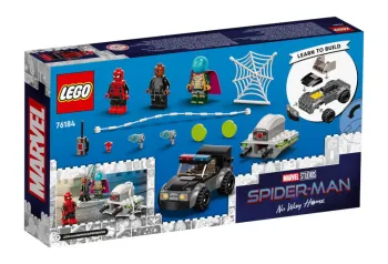 Back of LEGO Spider-Man vs. Mysterio's Drone Attack set box