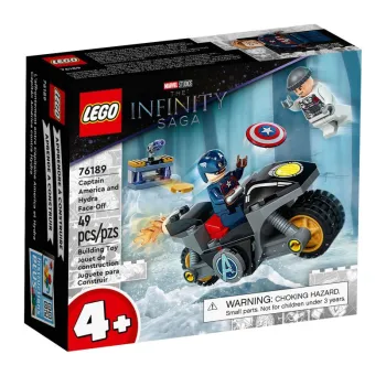 LEGO Captain America and Hydra Face-Off set