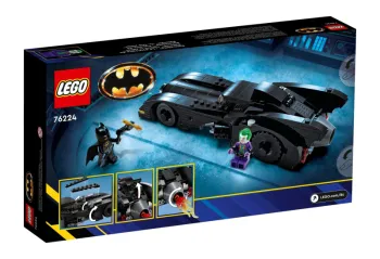 Back of LEGO Batmobile: Batman vs. The Joker Chase set box