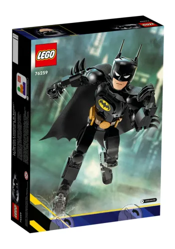 Back of LEGO Batman Construction Figure set box