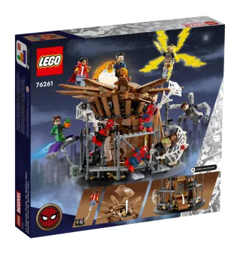 Back of LEGO Spider-Man Final Battle set box