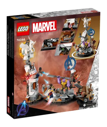 Back of LEGO Endgame Final Battle set box