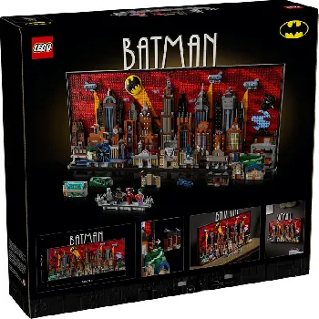 Back of LEGO Batman: The Animated Series Gotham City set box