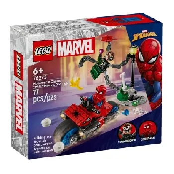 LEGO Motorcycle Chase: Spider-Man vs. Doc Ock set