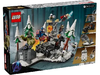 Back of LEGO The Avengers Assemble: Age of Ultron set box