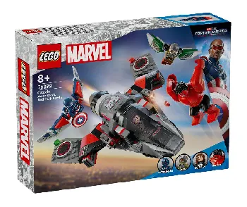 LEGO Captain America vs. Red Hulk Battle set